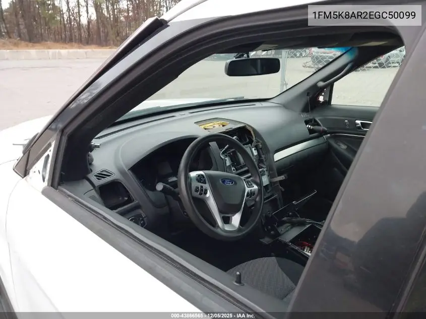 1FM5K8AR2EGC50099 2014 Ford Utility Police Interceptor