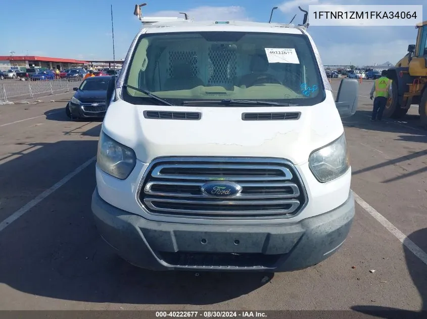 2015 Ford Transit-250 VIN: 1FTNR1ZM1FKA34064 Lot: 40222677