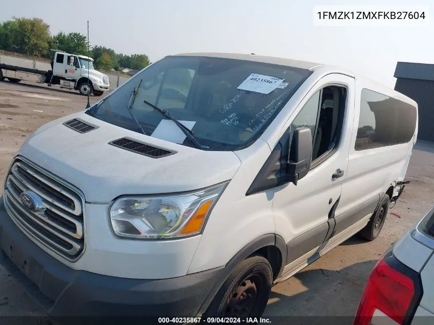 1FMZK1ZMXFKB27604 2015 Ford Transit-150 Xlt