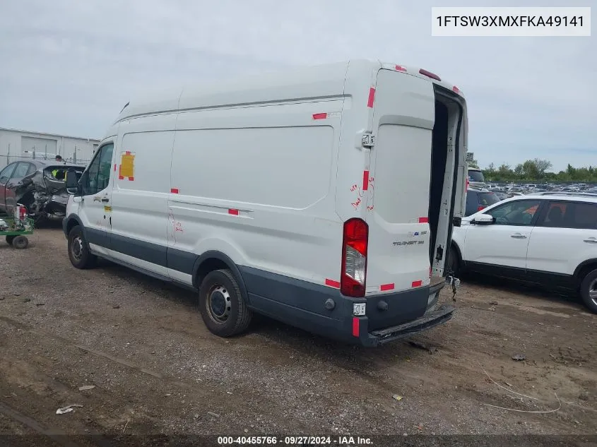 1FTSW3XMXFKA49141 2015 Ford Transit-350