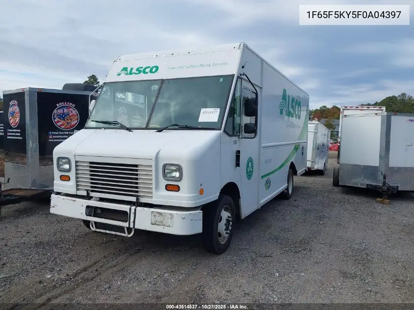 2015 Ford F-59 Commercial Stripped VIN: 1F65F5KY5F0A04397 Lot: 43514537