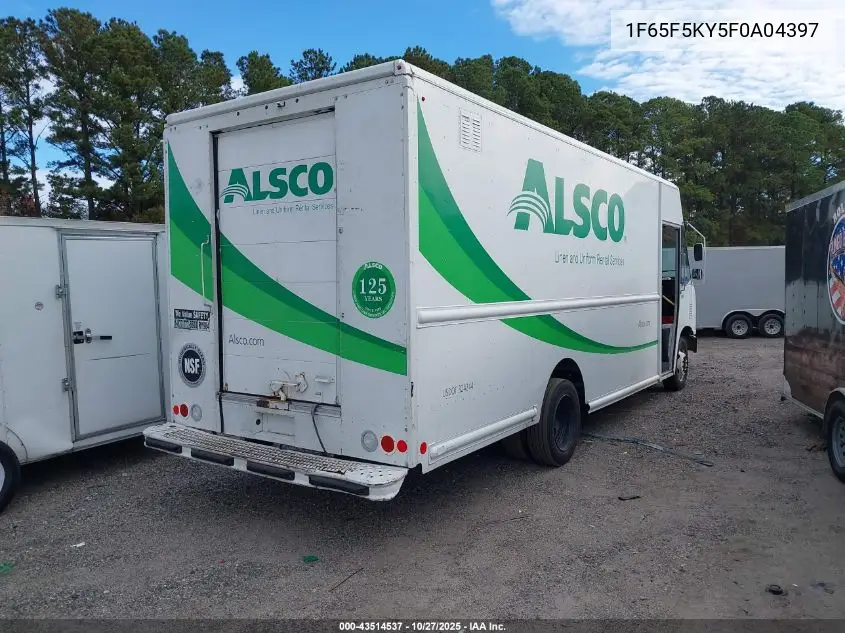2015 Ford F-59 Commercial Stripped VIN: 1F65F5KY5F0A04397 Lot: 43514537