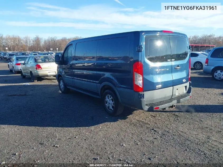 1FTNE1YG6FKA31961 2015 Ford Transit-150