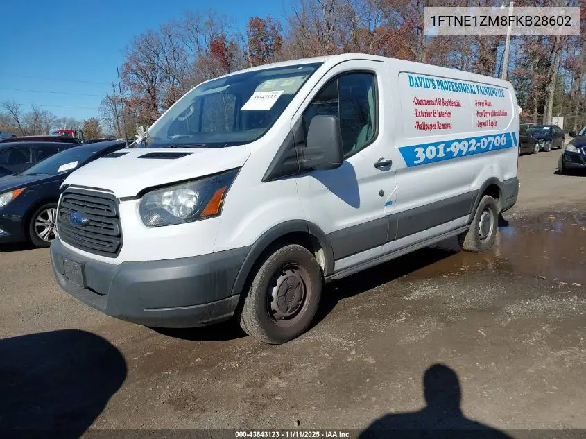 1FTNE1ZM8FKB28602 2015 Ford Transit-150