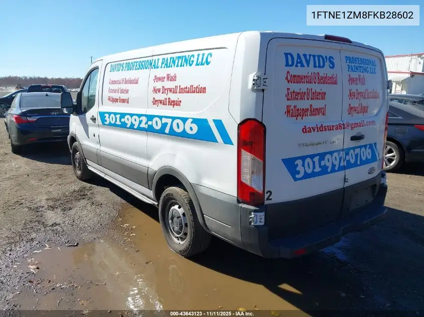 1FTNE1ZM8FKB28602 2015 Ford Transit-150