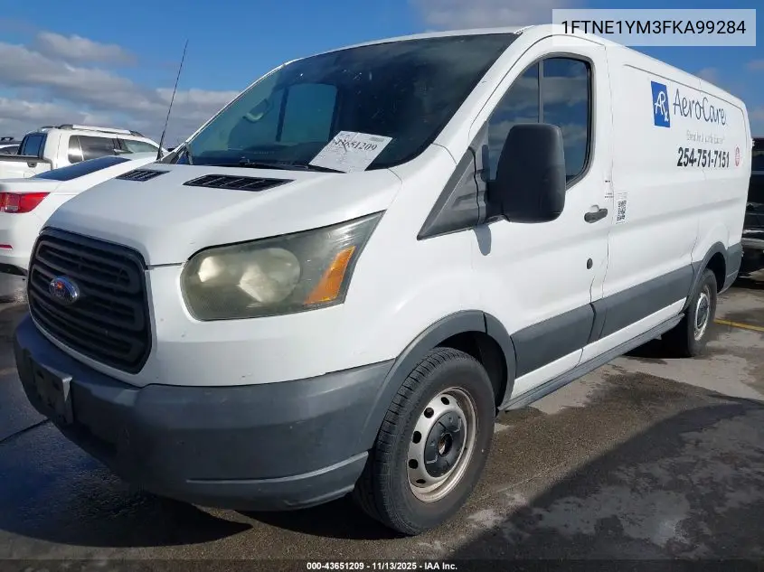 1FTNE1YM3FKA99284 2015 Ford Transit-150