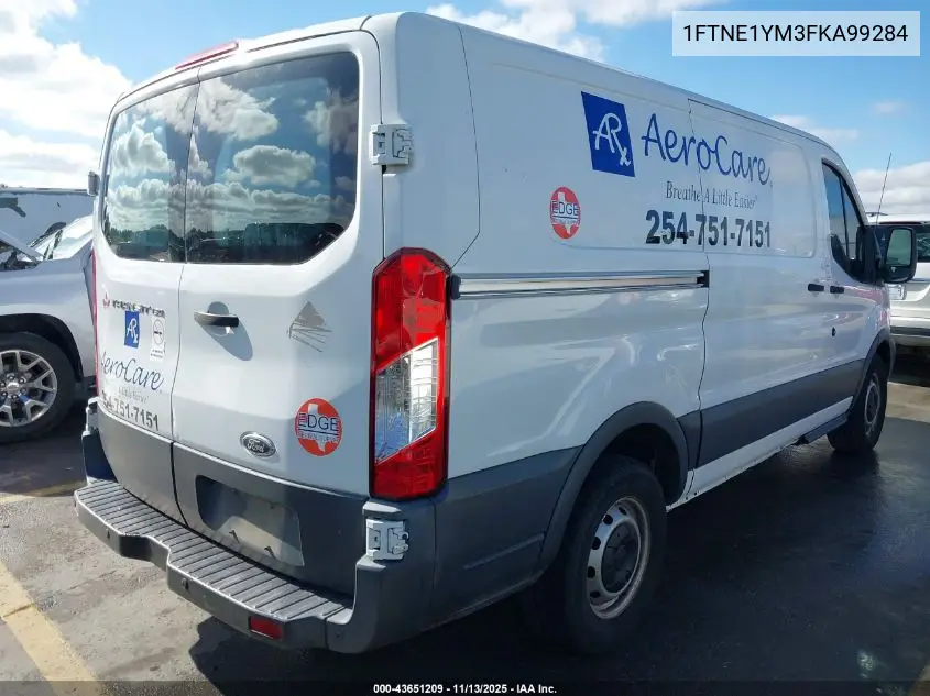 1FTNE1YM3FKA99284 2015 Ford Transit-150