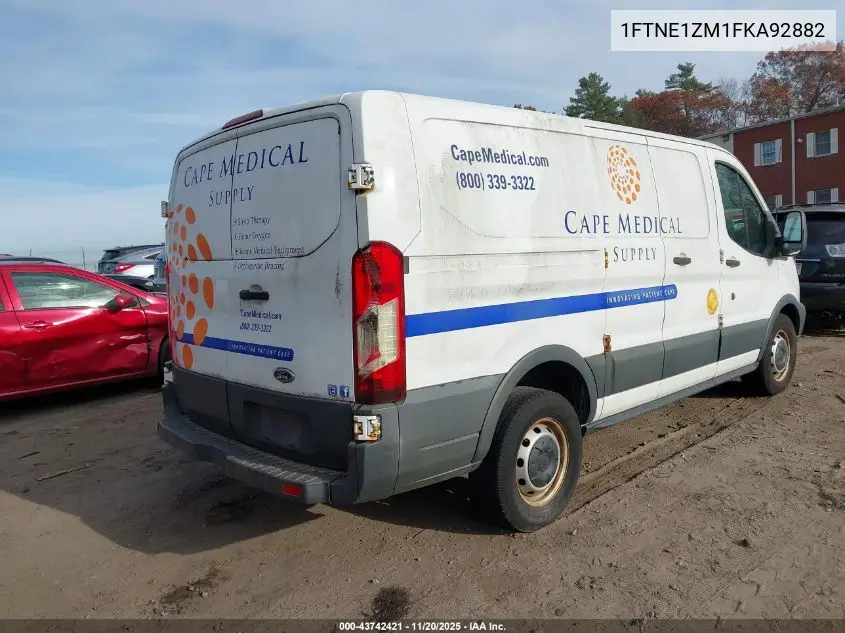 1FTNE1ZM1FKA92882 2015 Ford Transit-150