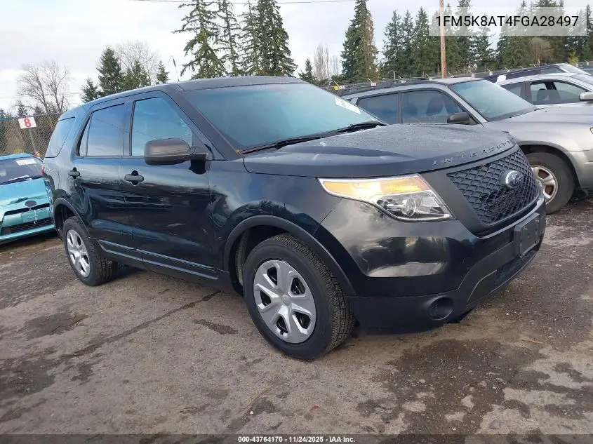 1FM5K8AT4FGA28497 2015 Ford Utility Police Interceptor