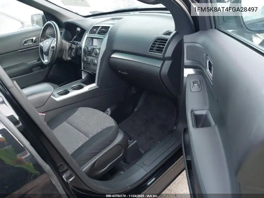 1FM5K8AT4FGA28497 2015 Ford Utility Police Interceptor