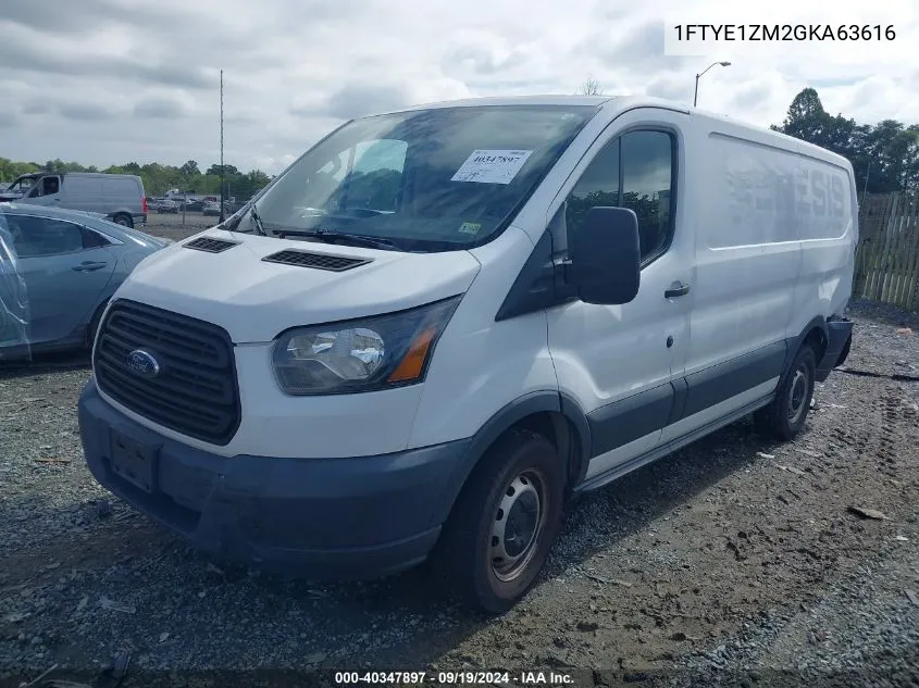 1FTYE1ZM2GKA63616 2016 Ford Transit-150