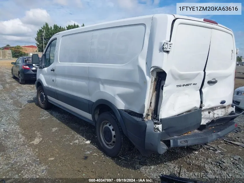 1FTYE1ZM2GKA63616 2016 Ford Transit-150