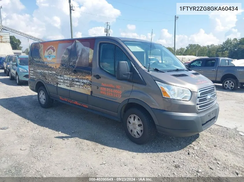 2016 Ford Transit-250 VIN: 1FTYR2ZG8GKA60434 Lot: 40390549