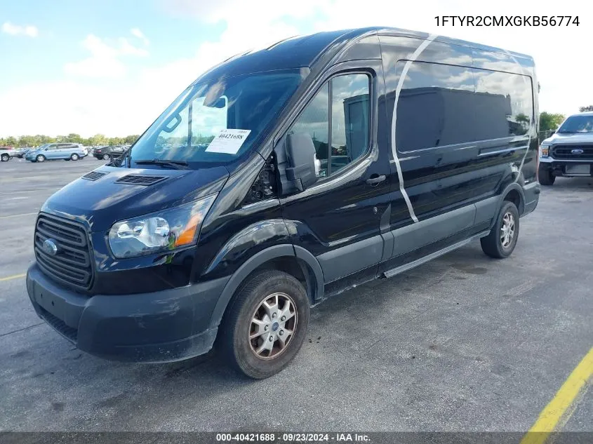 1FTYR2CMXGKB56774 2016 Ford Transit-250