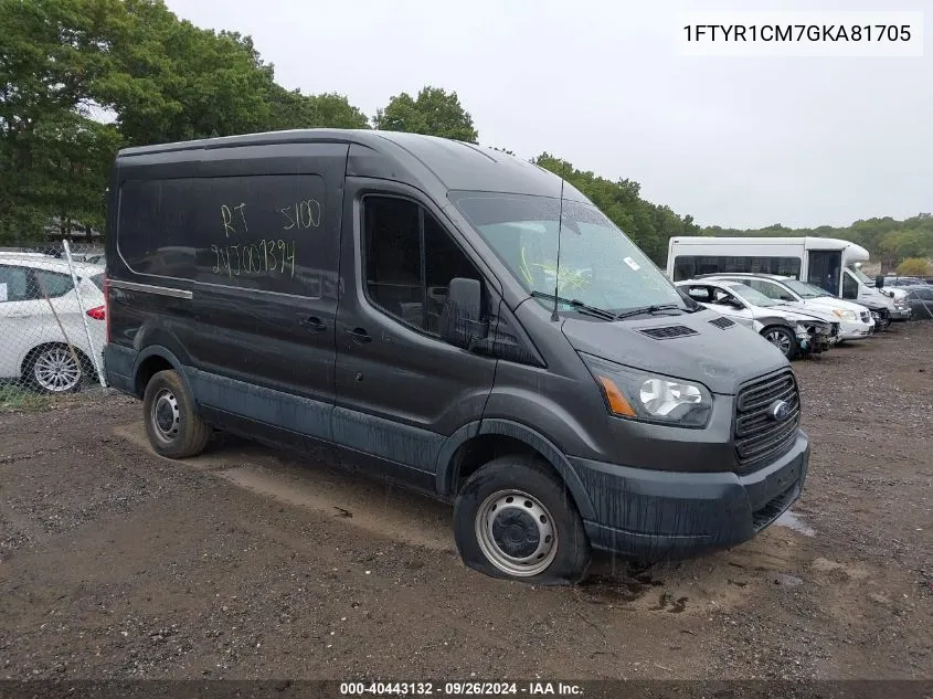 1FTYR1CM7GKA81705 2016 Ford Transit-250