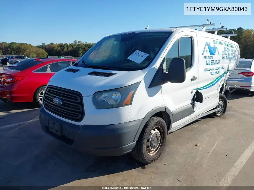 1FTYE1YM9GKA80043 2016 Ford Transit-150