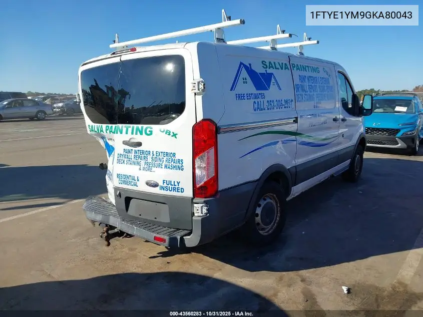 1FTYE1YM9GKA80043 2016 Ford Transit-150