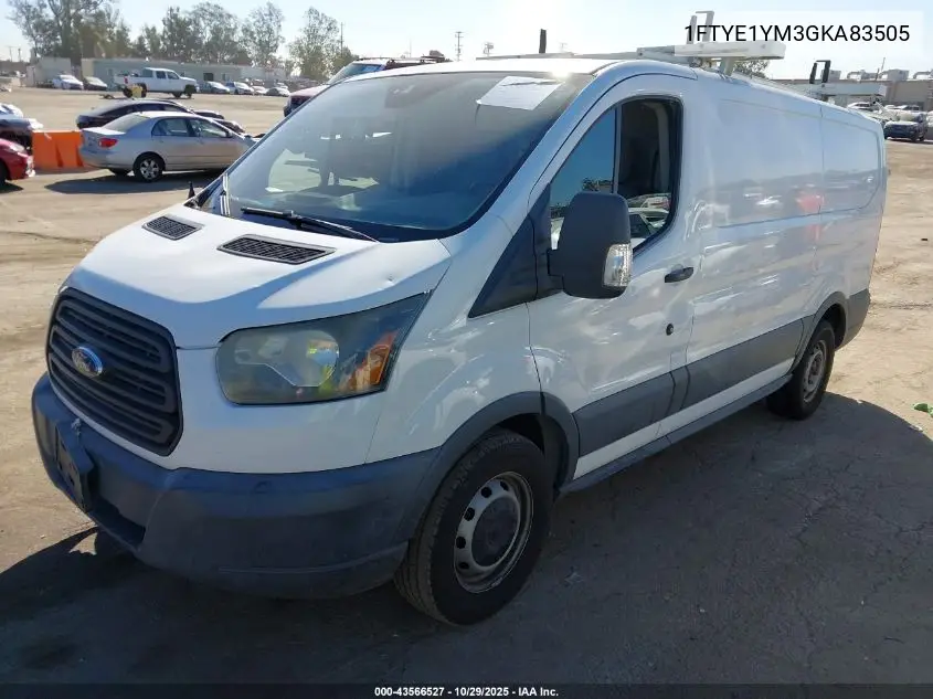 1FTYE1YM3GKA83505 2016 Ford Transit-150