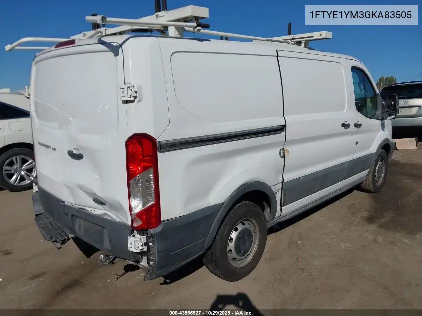 1FTYE1YM3GKA83505 2016 Ford Transit-150