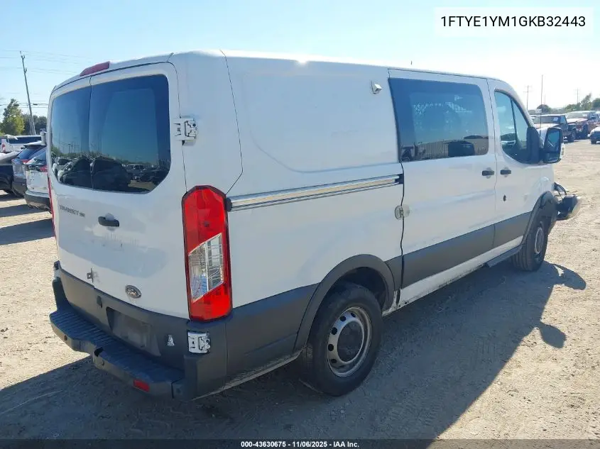 1FTYE1YM1GKB32443 2016 Ford Transit-150