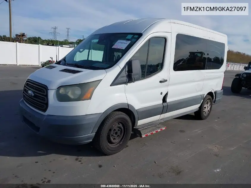 1FMZK1CM9GKA27097 2016 Ford Transit-150 Xl