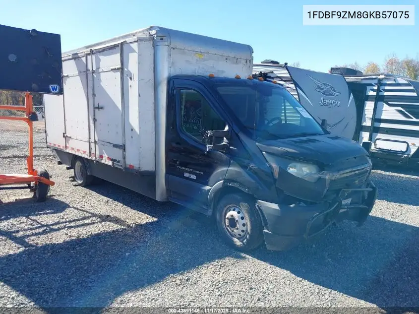 1FDBF9ZM8GKB57075 2016 Ford Transit-350 Cab