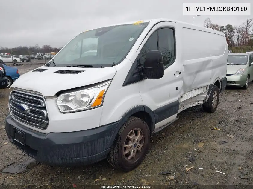 1FTYE1YM2GKB40180 2016 Ford Transit-150