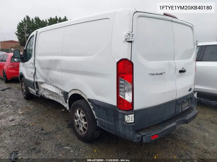 1FTYE1YM2GKB40180 2016 Ford Transit-150