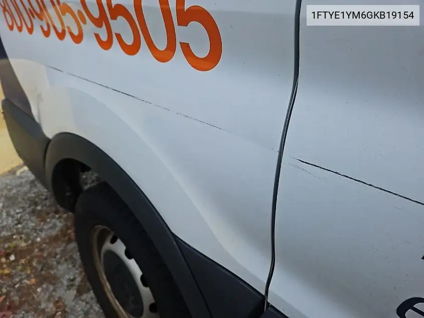 1FTYE1YM6GKB19154 2016 Ford Transit-150
