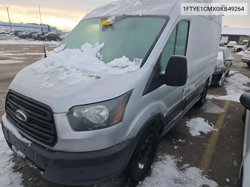 1FTYE1CMXGKB49264 2016 Ford Transit-150