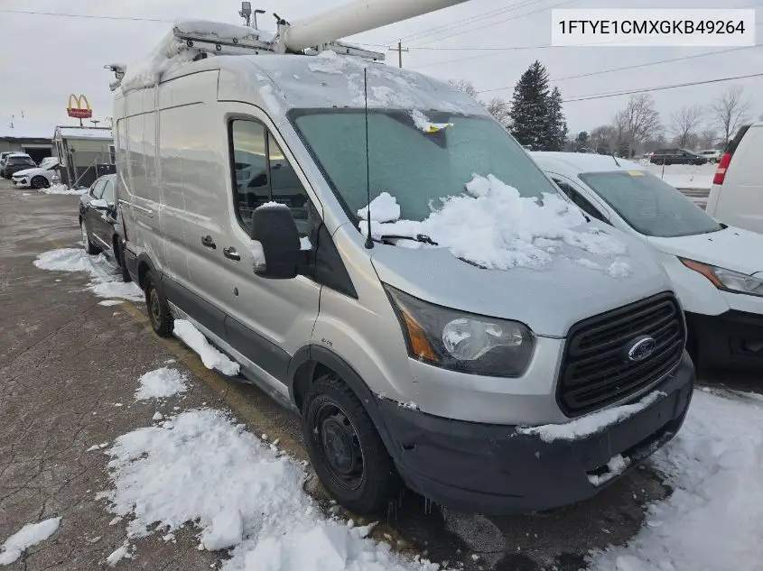 1FTYE1CMXGKB49264 2016 Ford Transit-150