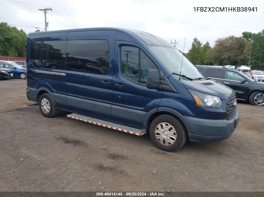 1FBZX2CM1HKB38941 2017 Ford Transit-350 Xl