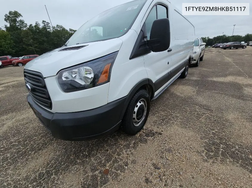 1FTYE9ZM8HKB51117 2017 Ford Transit-150 T-150