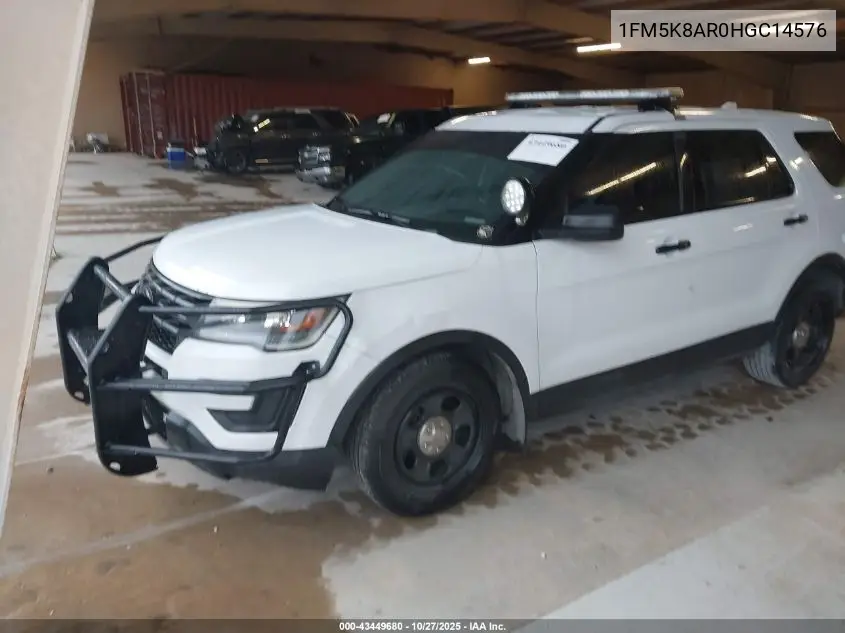 1FM5K8AR0HGC14576 2017 Ford Utility Police Interceptor