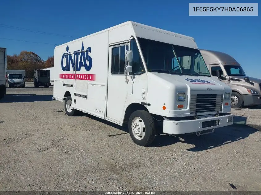 2017 Ford F-59 Commercial Stripped VIN: 1F65F5KY7H0A06865 Lot: 43501012