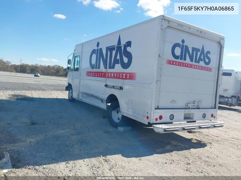 2017 Ford F-59 Commercial Stripped VIN: 1F65F5KY7H0A06865 Lot: 43501012
