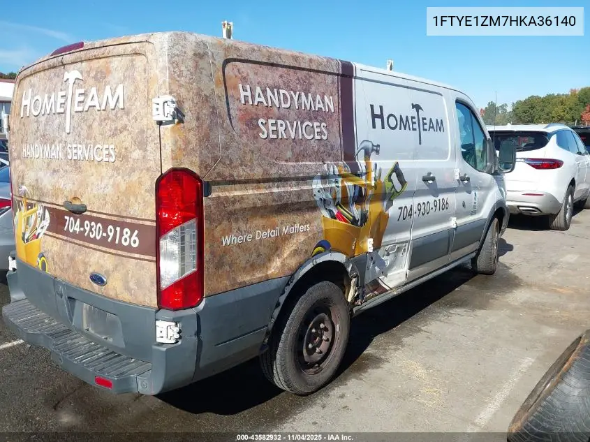 1FTYE1ZM7HKA36140 2017 Ford Transit-150