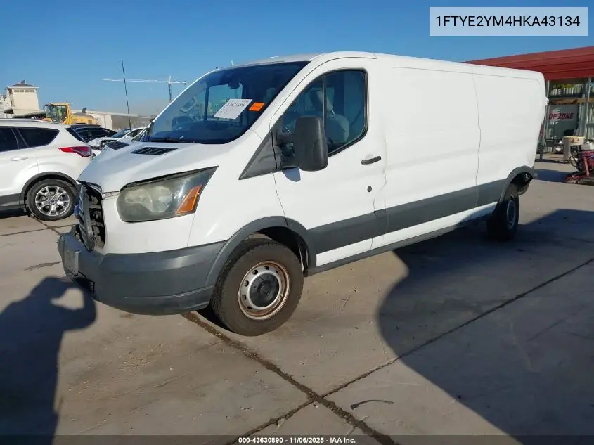 1FTYE2YM4HKA43134 2017 Ford Transit-150