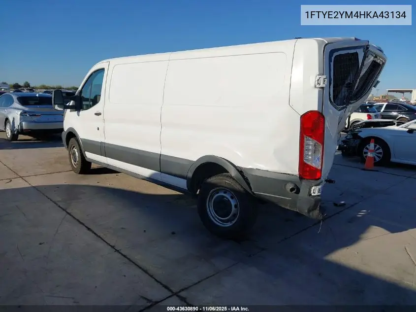 1FTYE2YM4HKA43134 2017 Ford Transit-150