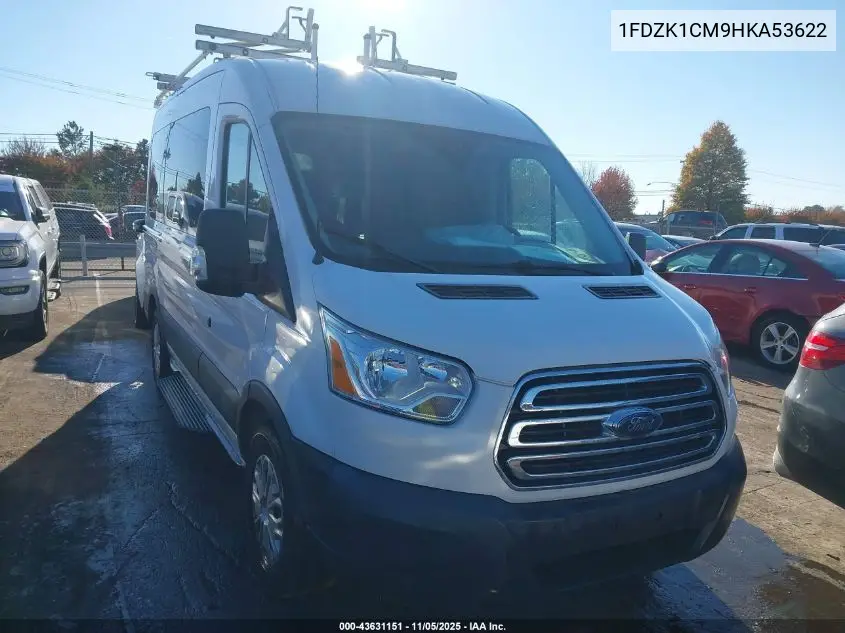 1FDZK1CM9HKA53622 2017 Ford Transit-150 Xlt