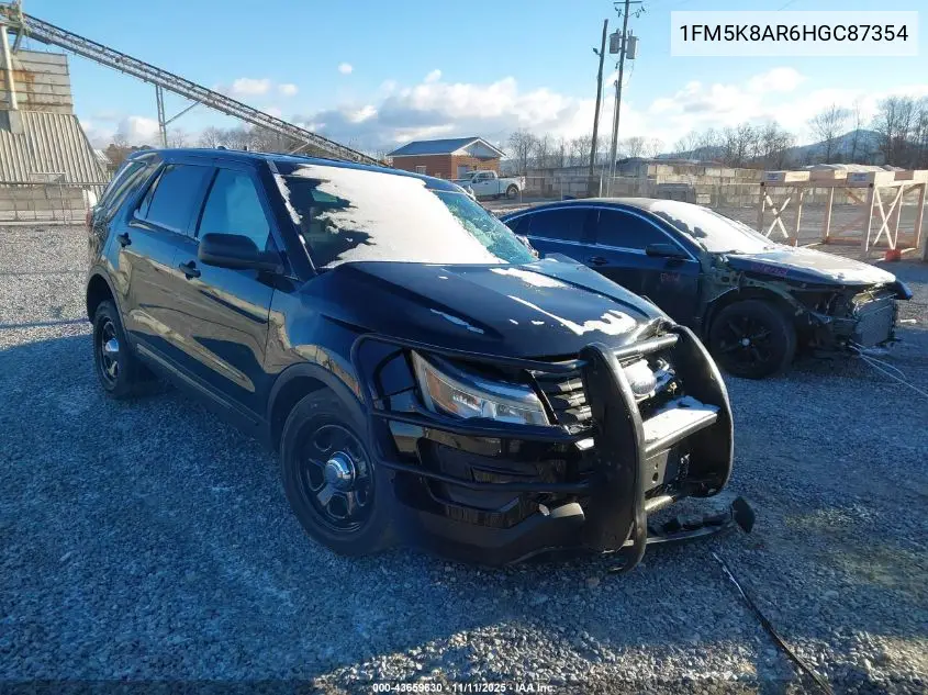 1FM5K8AR6HGC87354 2017 Ford Utility Police Interceptor