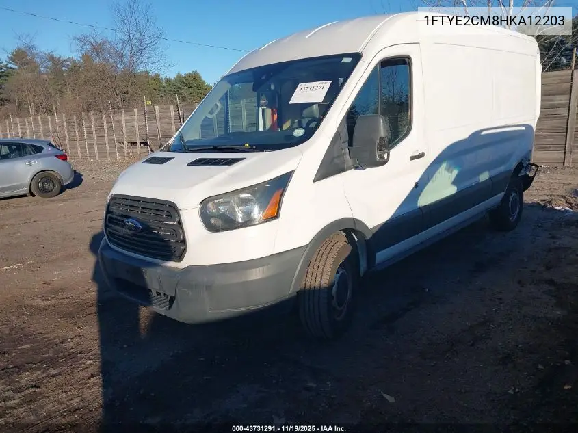 1FTYE2CM8HKA12203 2017 Ford Transit-150
