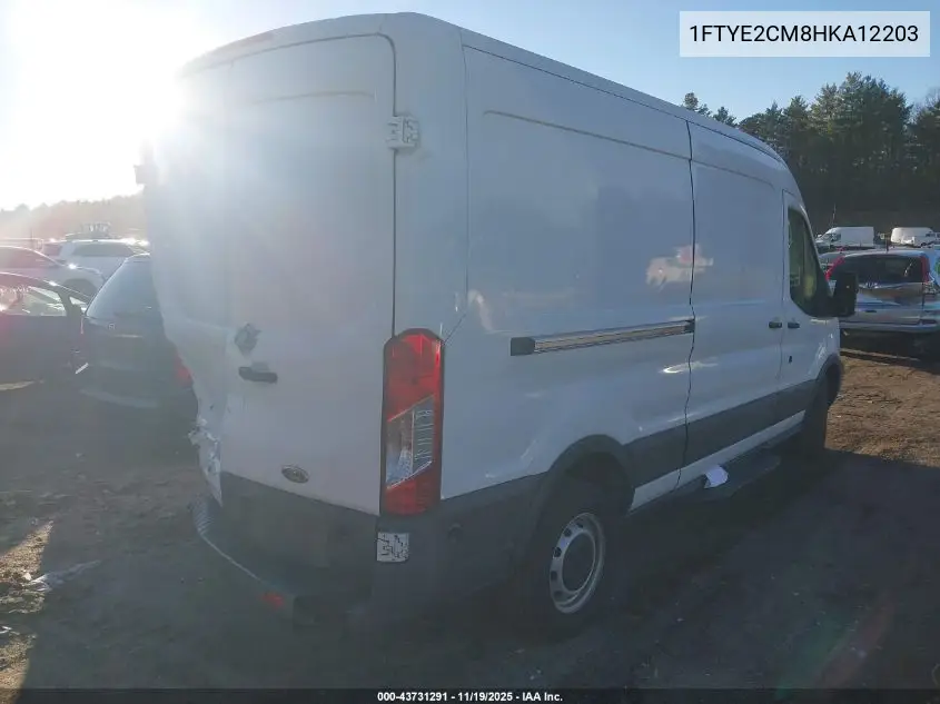 1FTYE2CM8HKA12203 2017 Ford Transit-150