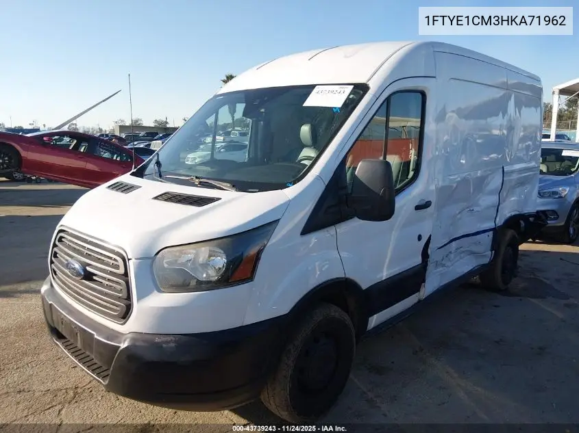 1FTYE1CM3HKA71962 2017 Ford Transit-150