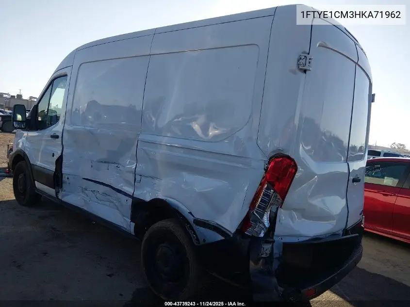 1FTYE1CM3HKA71962 2017 Ford Transit-150