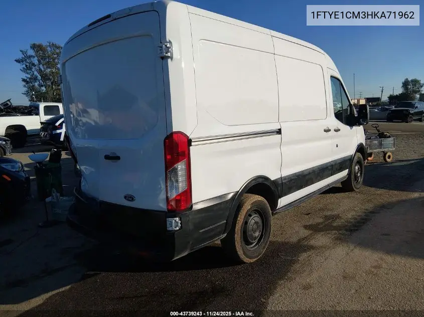 1FTYE1CM3HKA71962 2017 Ford Transit-150