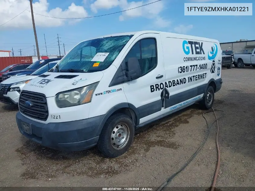1FTYE9ZMXHKA01221 2017 Ford Transit-150