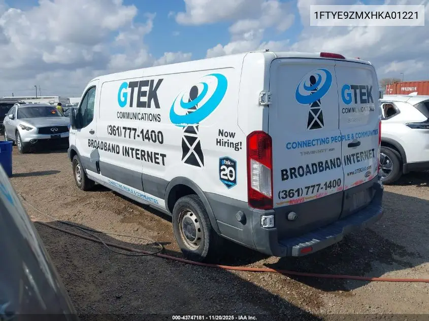 1FTYE9ZMXHKA01221 2017 Ford Transit-150