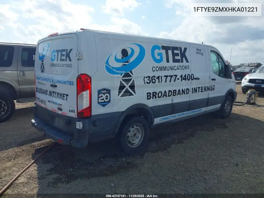 1FTYE9ZMXHKA01221 2017 Ford Transit-150