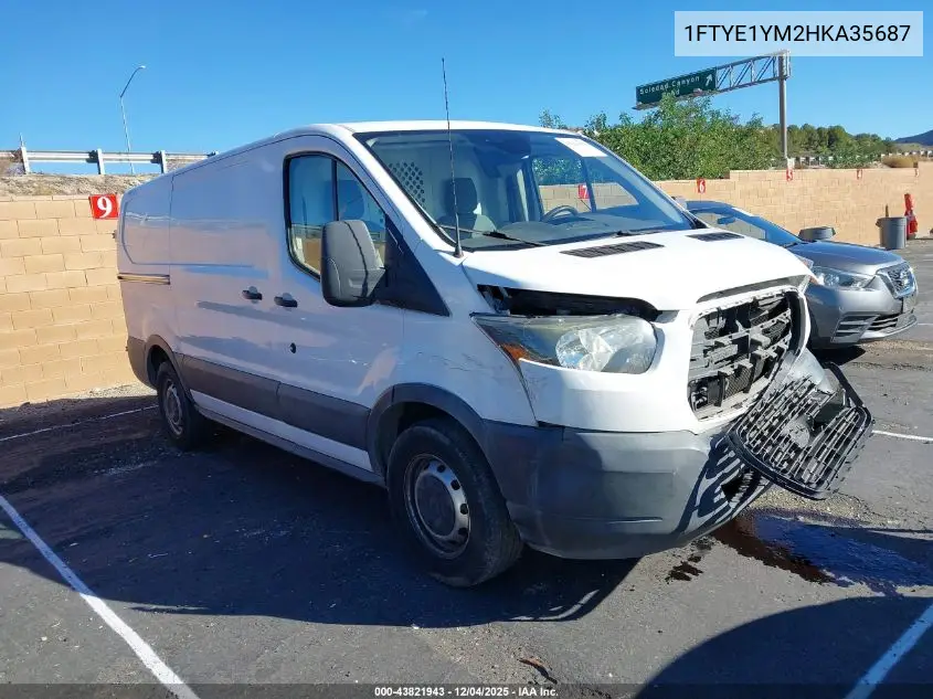 1FTYE1YM2HKA35687 2017 Ford Transit-150